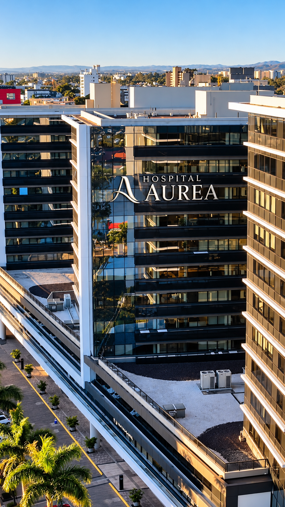 Hospital Áurea — fachada del edificio